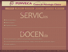 Tablet Screenshot of funveca.org